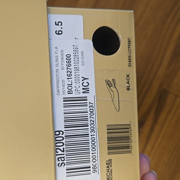 Michael Kors Darrington Sling Back Flats - Picture 7 of 7